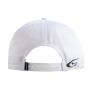 View SMSUSA White  6 Panel Laser Cut Cap Full-Sized Product Image